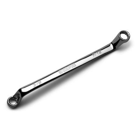 Capri Tools 3/8 x 7/16 in. 75-Degree Deep Offset Double Box End Wrench CP11950-38716